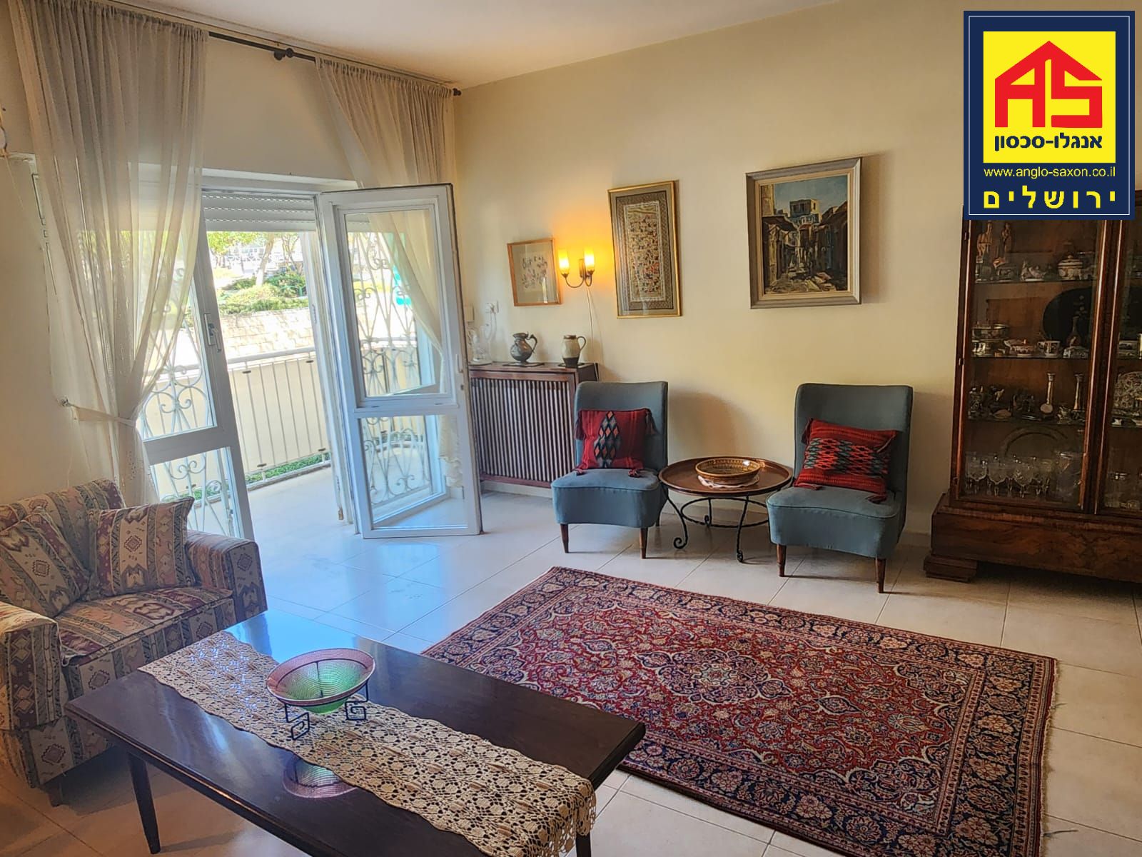 Appartement 3 Pièces à Shalom Aleichem Street, Talbiya,  Jerusalem