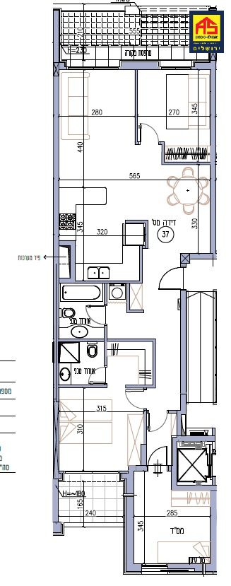 דירה 4 חדרים ב , קרית מנחם, ירושלים