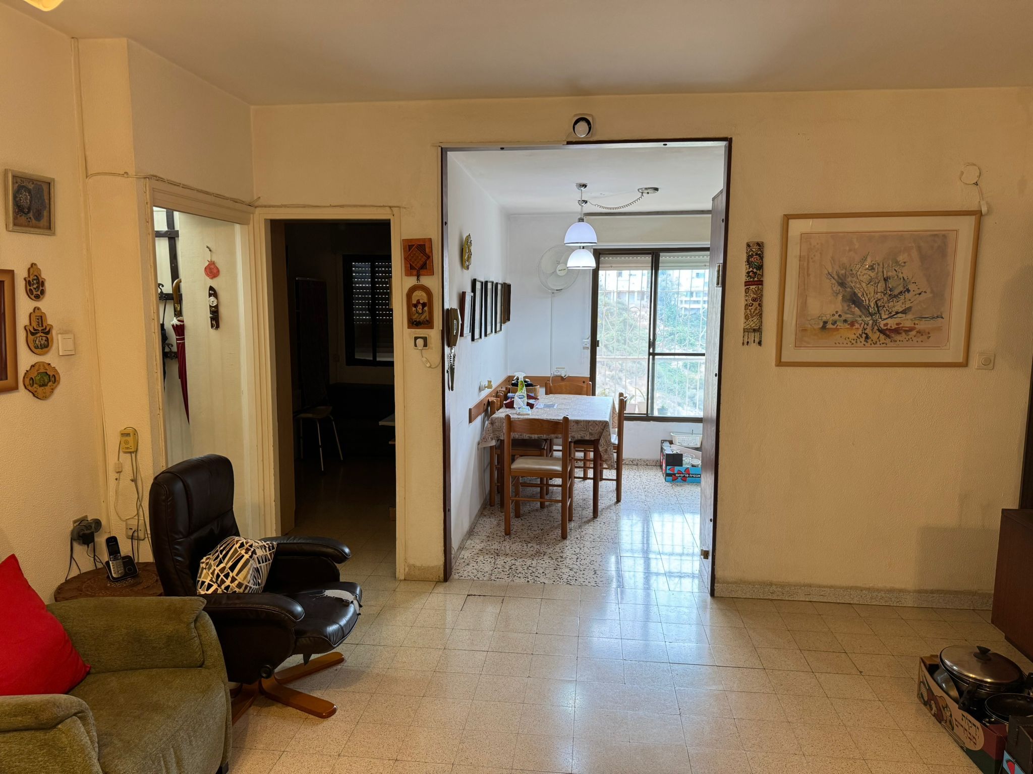 דירה 3 חדרים בבית לחם, כרמל צרפתי, חיפה מהסמארטפון שלי