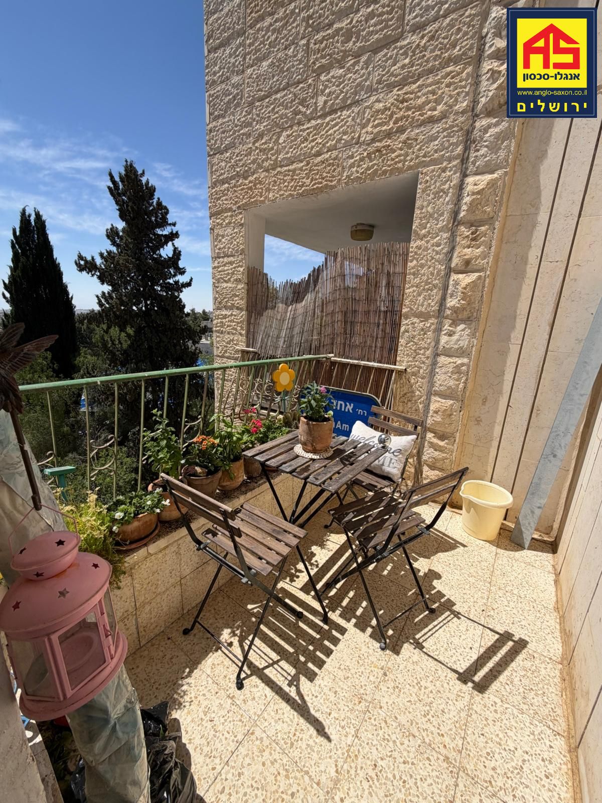דירה 2 חדרים באלקחי מרדכי, ארמון הנציב, ירושלים