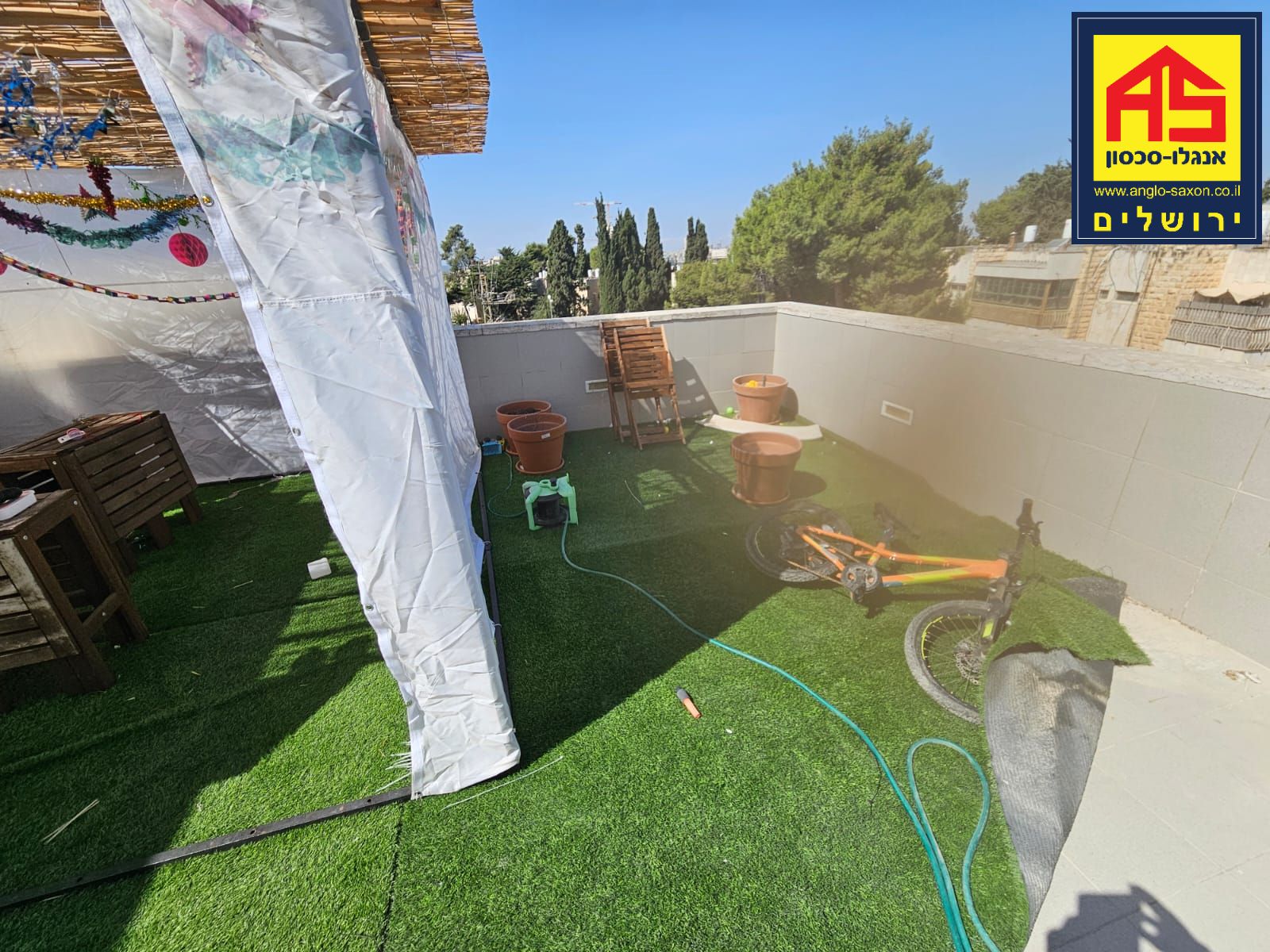 פנטהאוז 7 חדרים בבית חוגלה, ארנונה, ירושלים