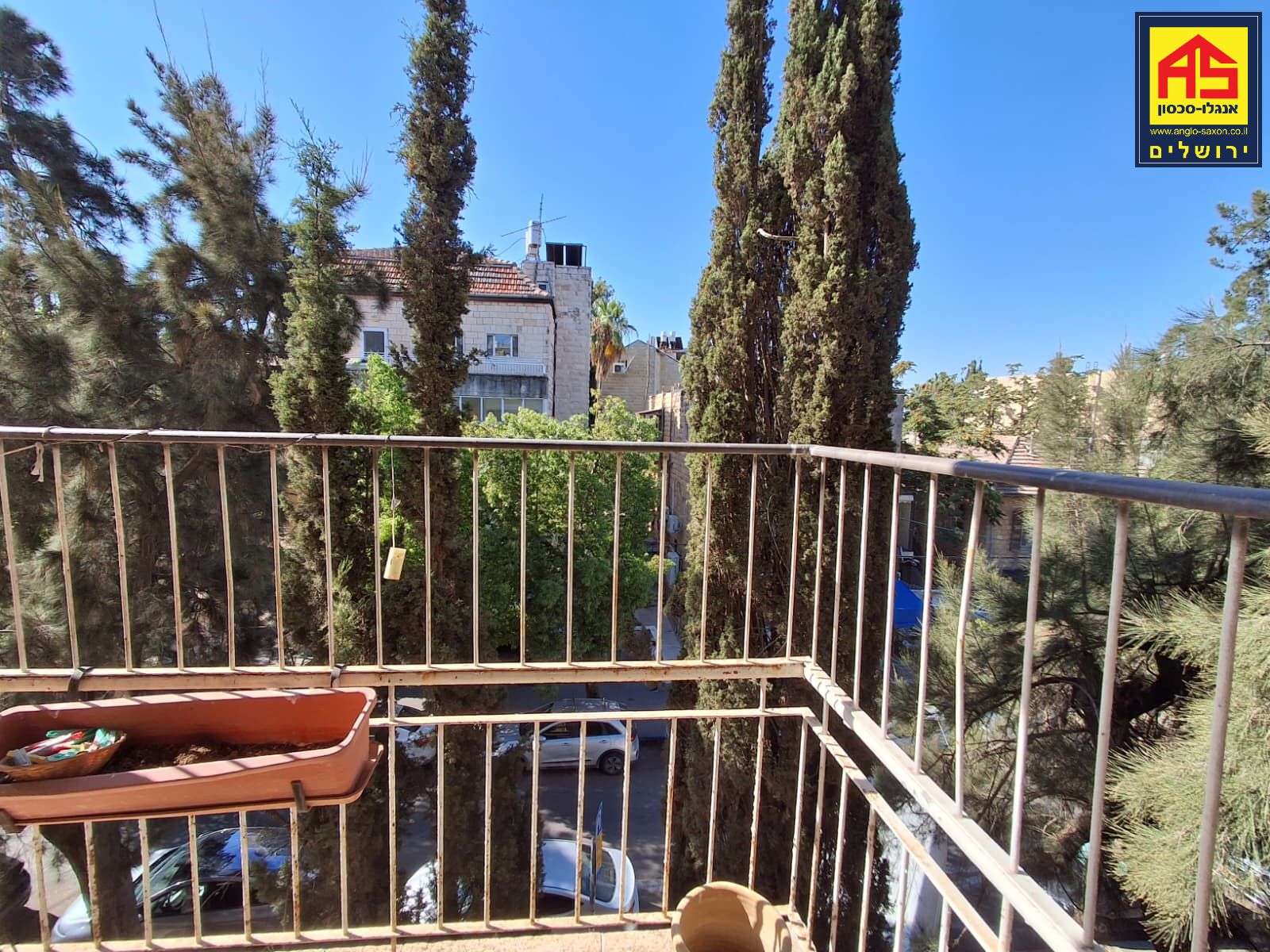 דירה 4 חדרים בהקרן הקיימת לישראל, רחביה, ירושלים