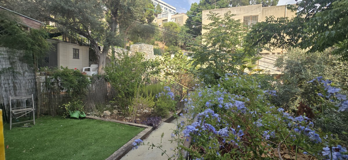 דירת גן 4 חדרים בהס, רמת הדר, חיפה