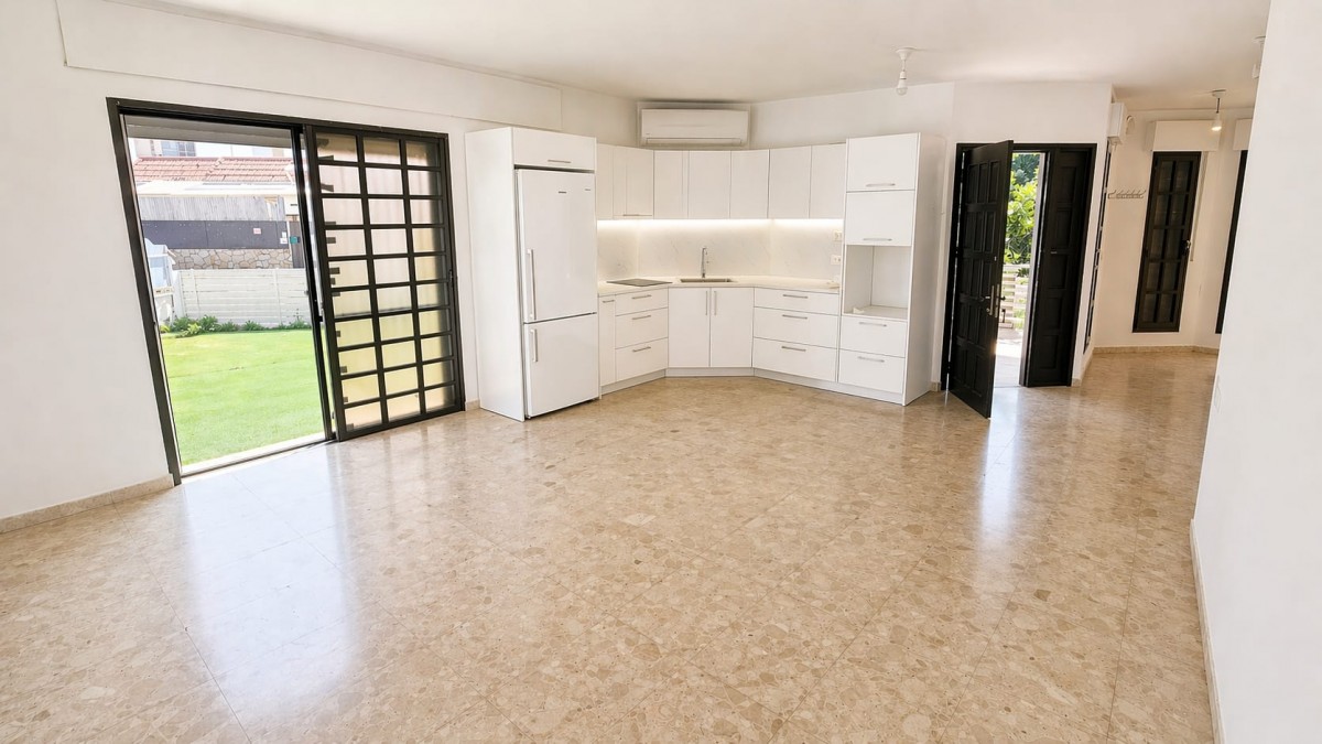 דירת גן 3 חדרים בנהריה