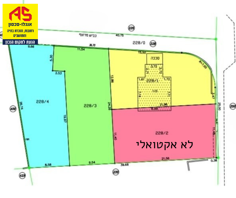 מגרש במרמורק, רחובות