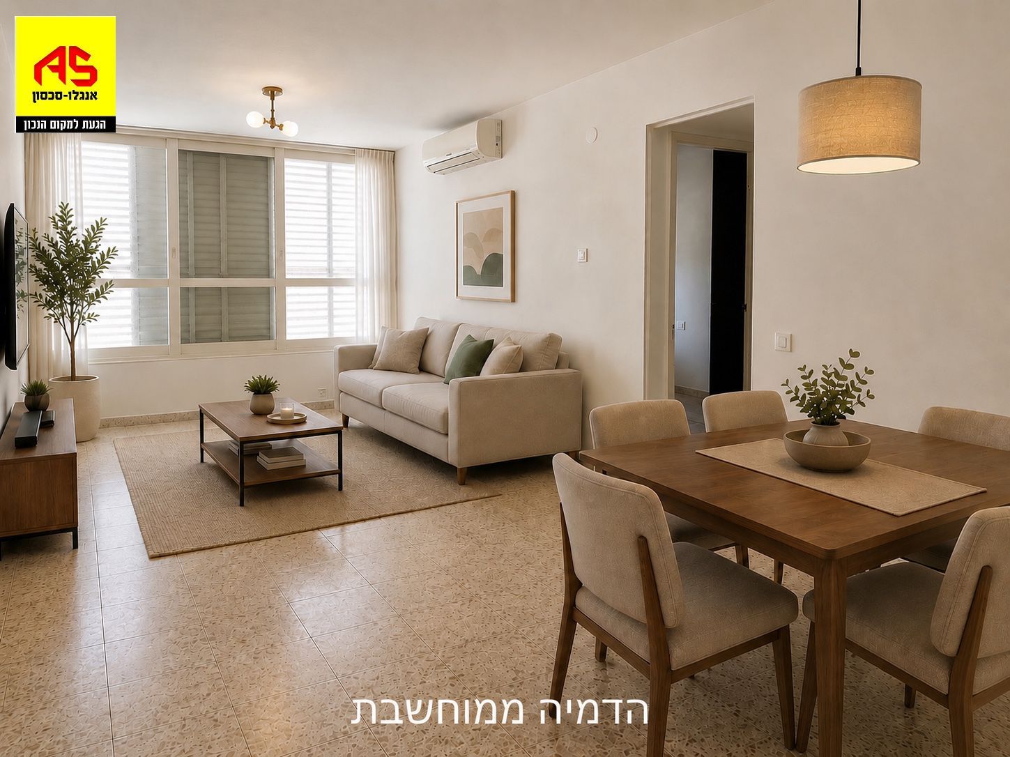 דירה 3 חדרים בדובנוב, דרום, רעננה