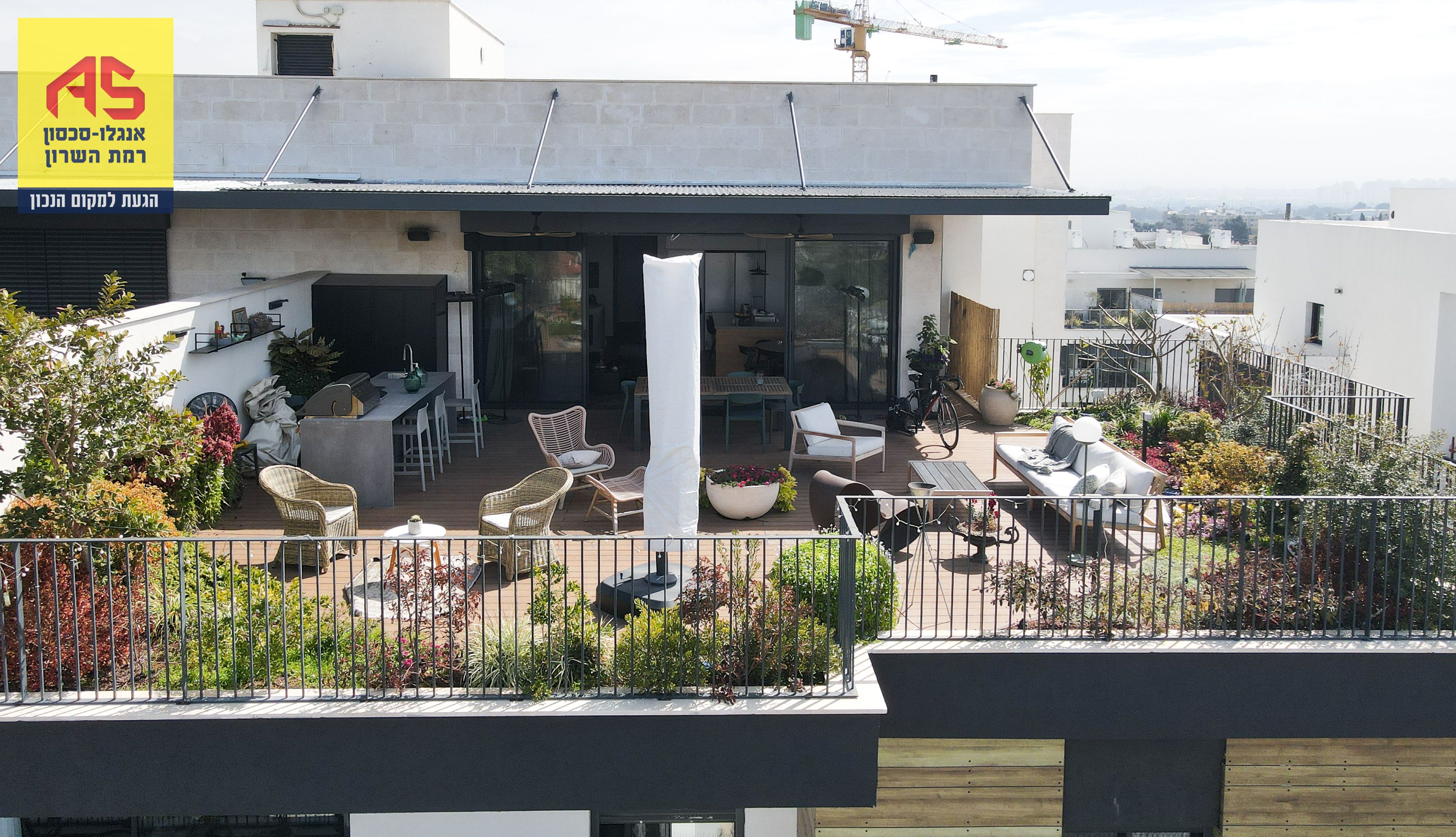 פנטהאוז 5 חדרים ברמז, נווה מגן, רמת השרון