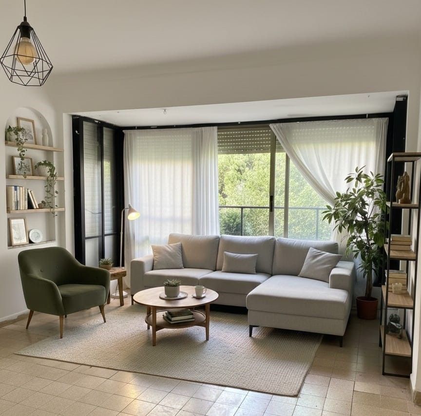 דירה 2 חדרים ברשי, הדר, חיפה