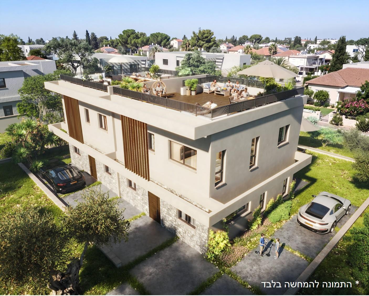 דו משפחתי 5 חדרים בטייסים, פרדס חנה כרכור